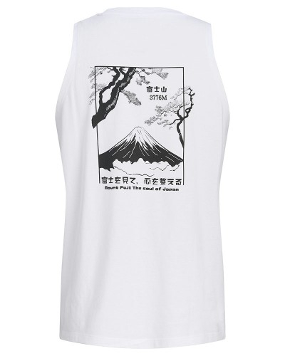 JACK & JONES JJSUNSET BACK PRINT SLEEVELESS TEE - 12297705