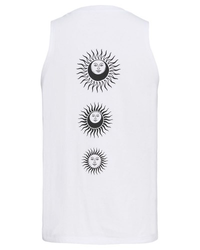 JACK & JONES JJSUNSET BACK PRINT SLEEVELESS TEE - 12297705