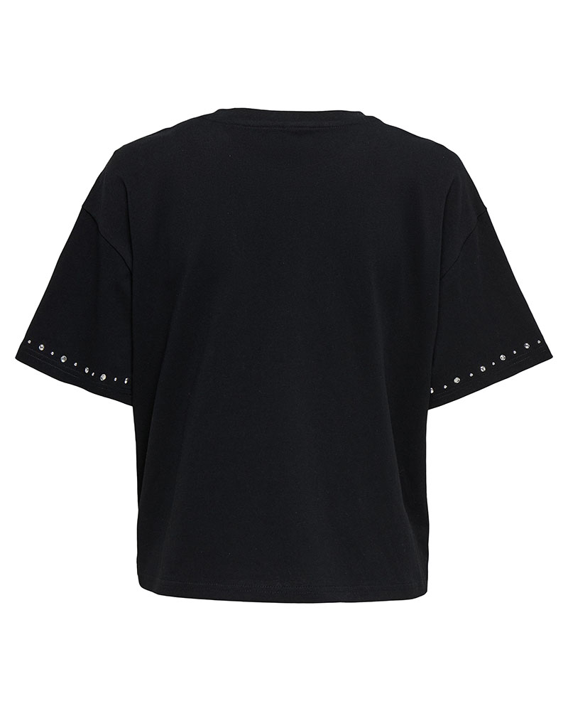 ONLY ONLTERZA S/S O-NECK TOP BOX JRS - 15343834