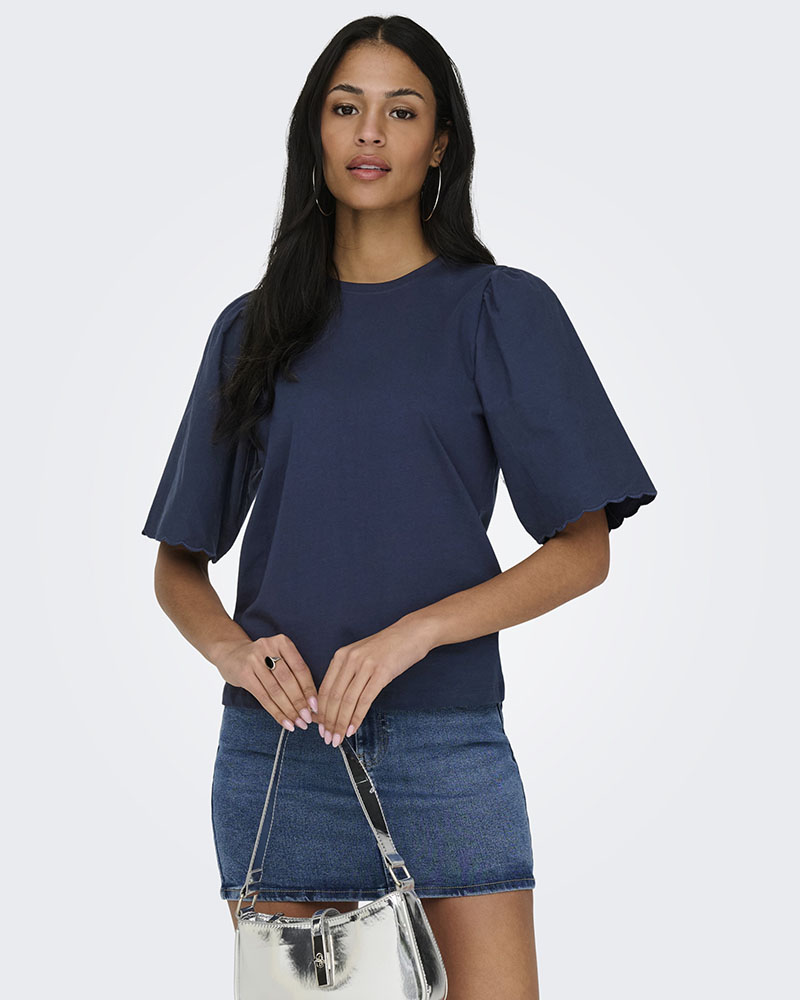 ONLY ONLVERONIKA S/S MIX TOP BOX JRS - 15368924