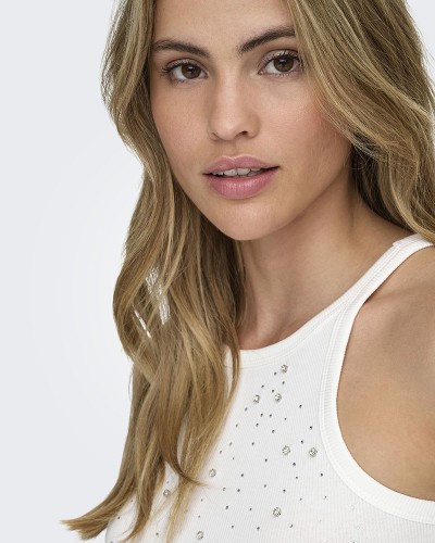 ONLY ONLFILIZ S/L STONE TANK TOP BOX JRS - 15368917