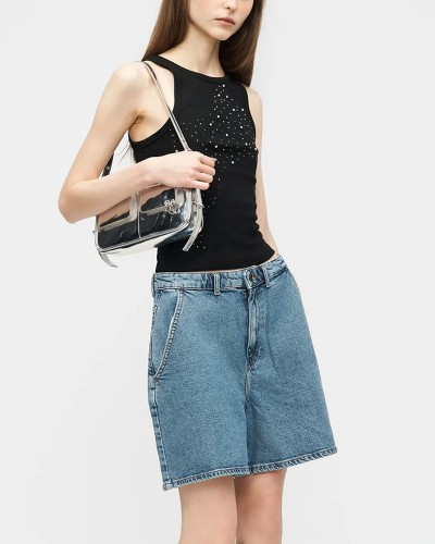 ONLY ONLFILIZ S/L STONE TANK TOP BOX JRS - 15368917