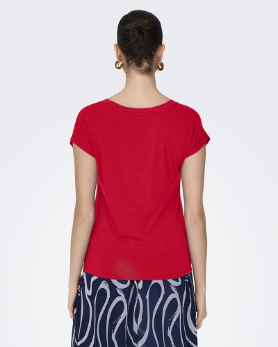 ONLY ONLRILLA S/S V-NECK TOP JRS - 15315776