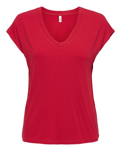 ONLY ONLRILLA S/S V-NECK TOP JRS - 15315776