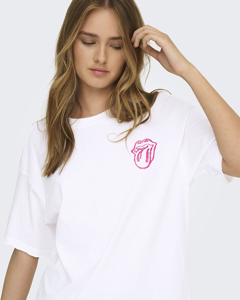 ONLY ONLROLLING STONES LIFE S/S TOP JRS - 15370160