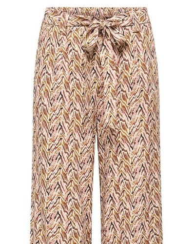 ONLY ONLNOVA LIFE VIS CROP PALAZZO PANT WVN - 15222225