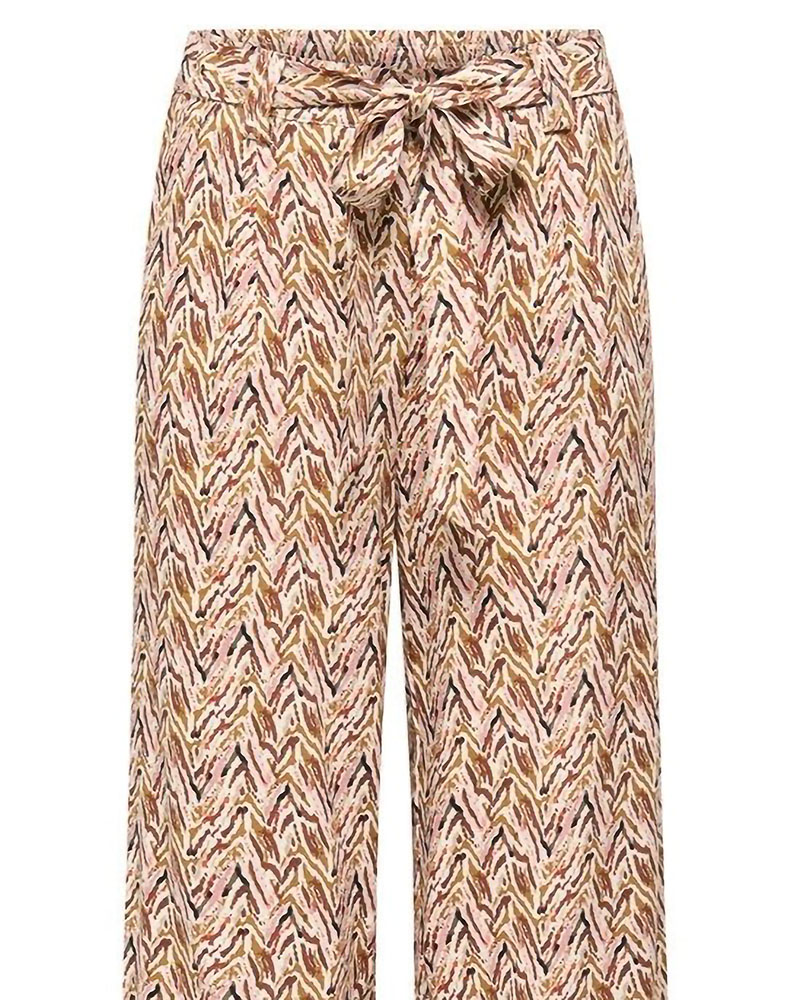 ONLY ONLNOVA LIFE VIS CROP PALAZZO PANT WVN - 15222225