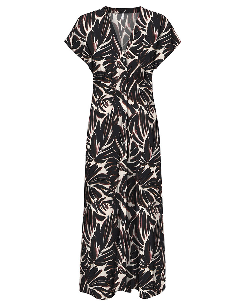 ONLY ONLNOVA LIFE VIS MOLLIE LONG DRESS WVN - 15317842