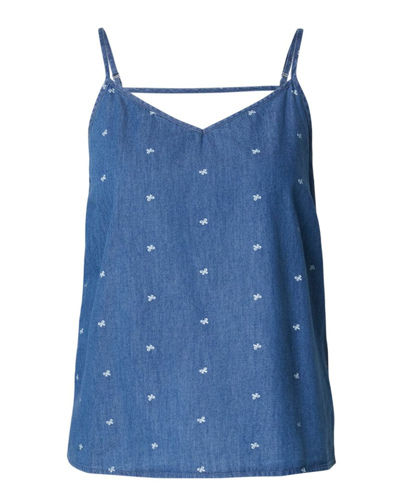 ONLY ONLNOVA AZURE SINGLET WVN - 15370334