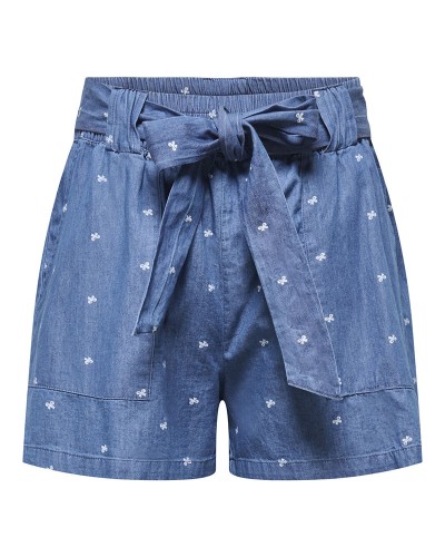 ONLY ONLNOVA AZURE TALIA SHORTS WVN - 15370342