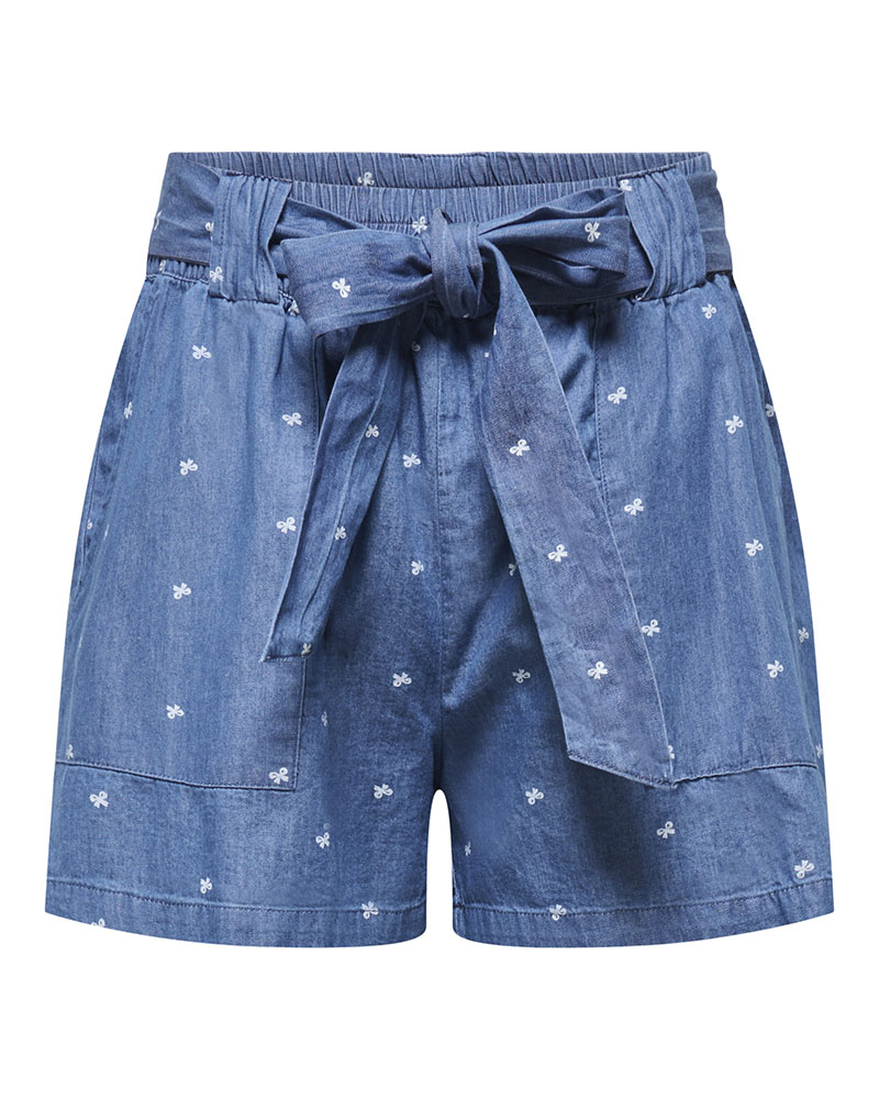 ONLY ONLNOVA AZURE TALIA SHORTS WVN - 15370342