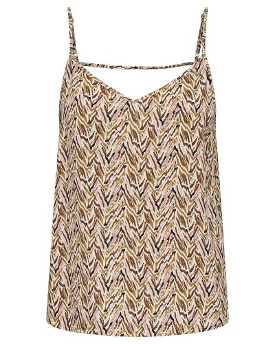 ONLY ONLNOVA LIFE VIS PARIS SINGLET WVN - 15222159