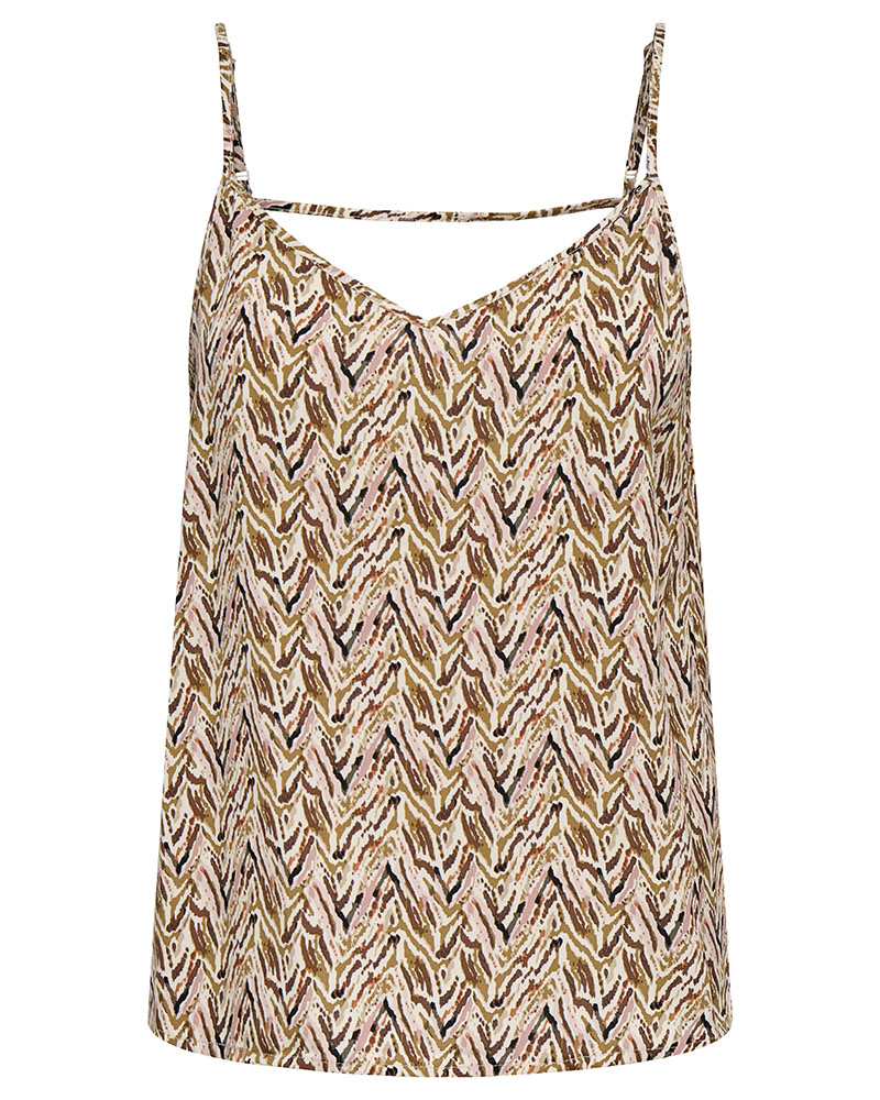 ONLY ONLNOVA LIFE VIS PARIS SINGLET WVN - 15222159