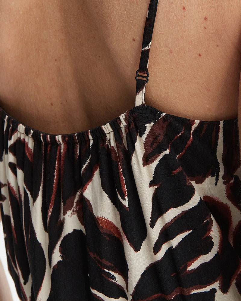 ONLY ONLNOVA LIFE VIS STRAP MAXI DRESS WVN - 15222217