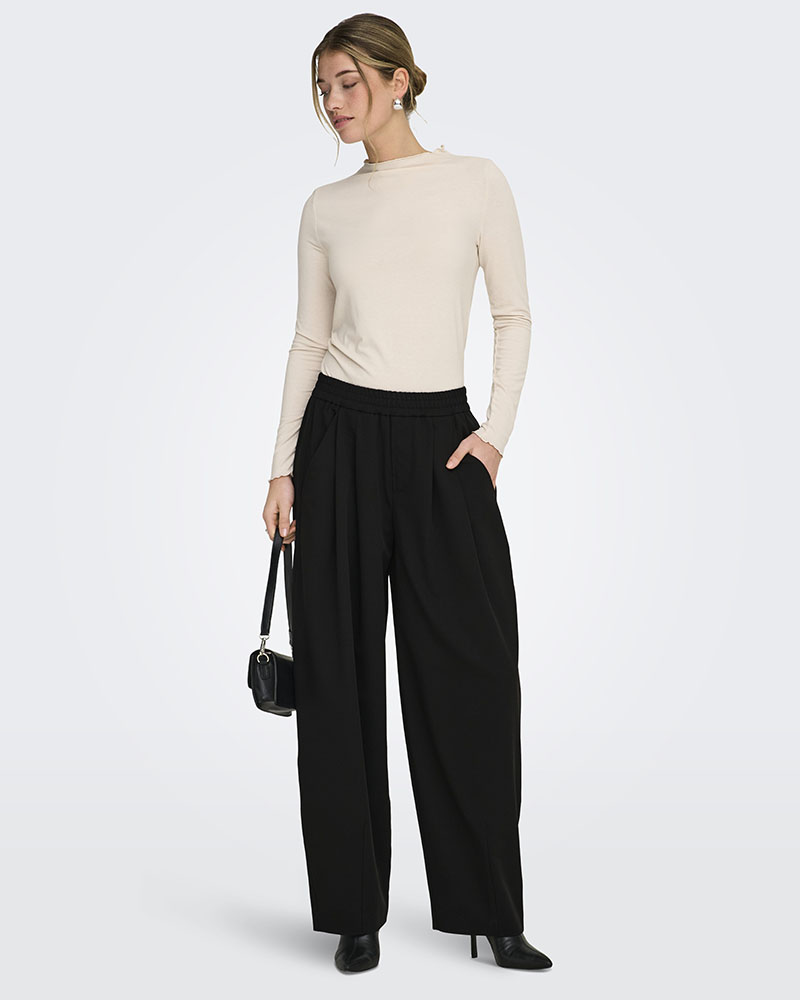 ONLY ONLMARIELA LIFE MW BAGGY BARREL PANT PNT - 15369465