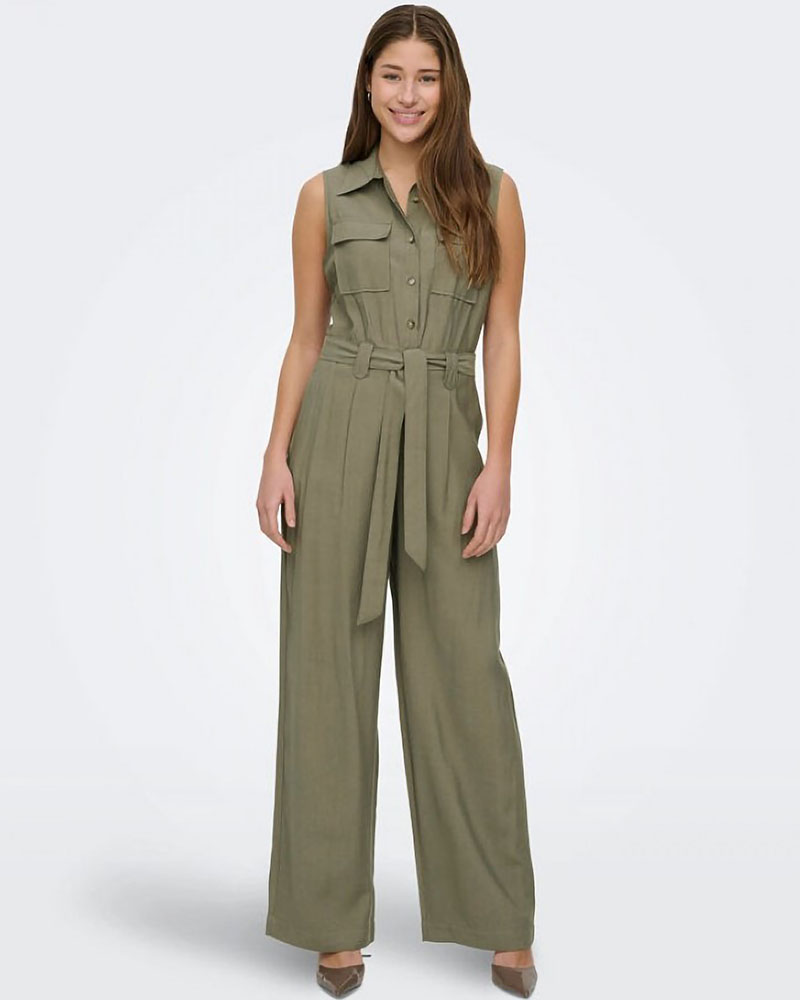 ONLY ONLTILA LIFE S/L BELT JUMPSUIT TLR - 15367397