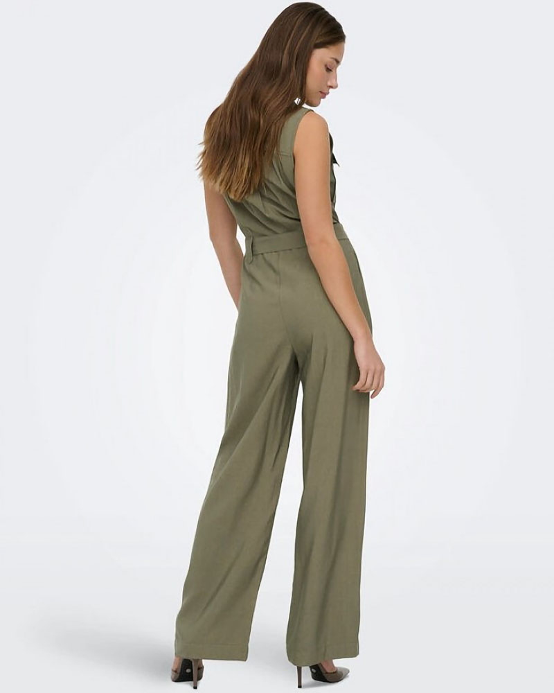 ONLY ONLTILA LIFE S/L BELT JUMPSUIT TLR - 15367397