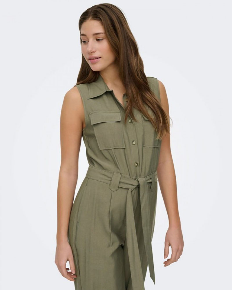 ONLY ONLTILA LIFE S/L BELT JUMPSUIT TLR - 15367397