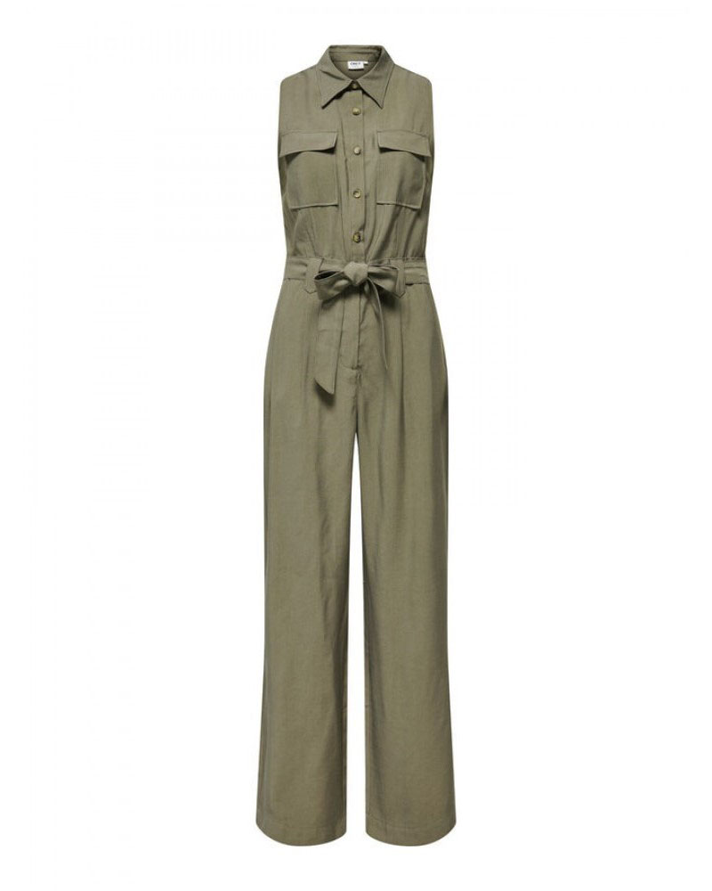 ONLY ONLTILA LIFE S/L BELT JUMPSUIT TLR - 15367397