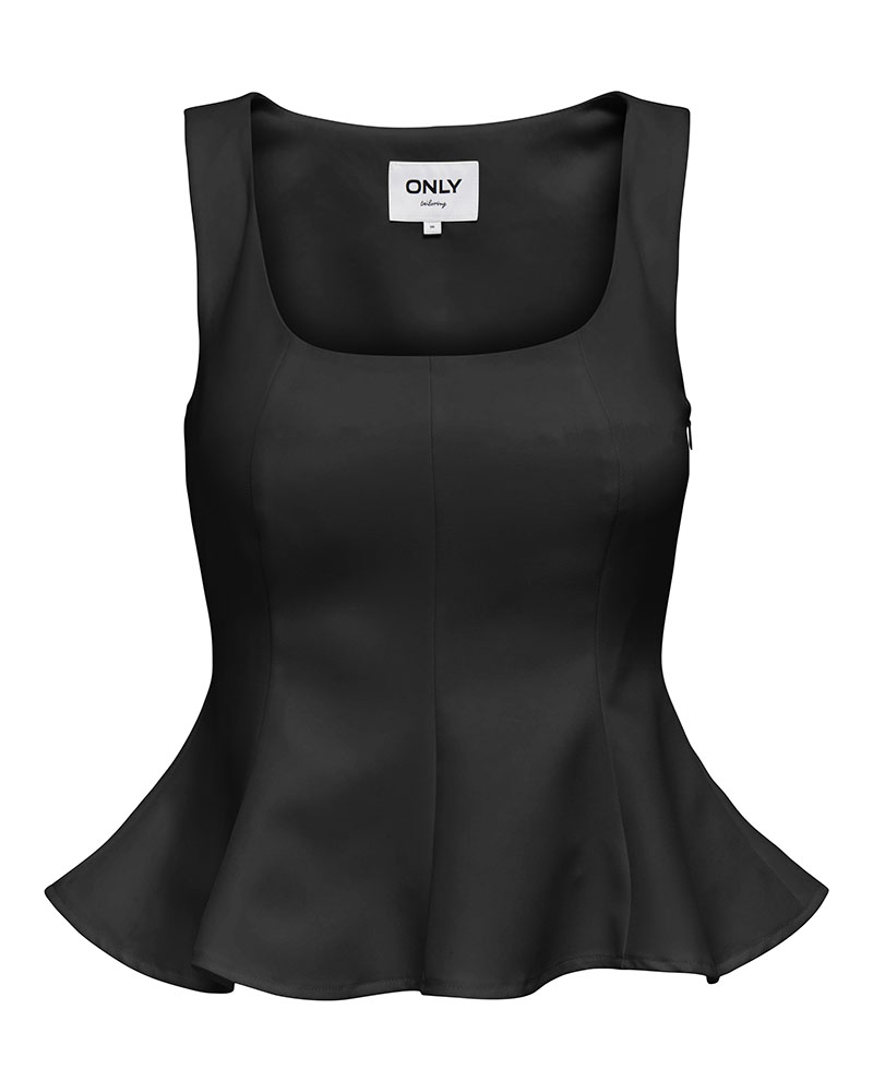 ONLY ONLORLEEN LIFE STRAP PEPLUM TOP TLR - 15367275