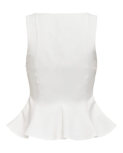 ONLY ONLORLEEN LIFE STRAP PEPLUM TOP TLR - 15367275