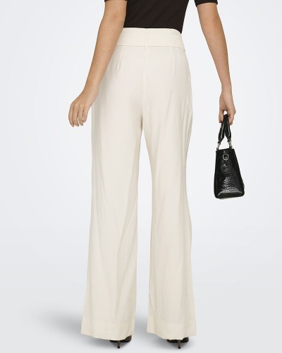 ONLY ONLTILA LIFE HW BELT WIDE PANT TLR - 15367390