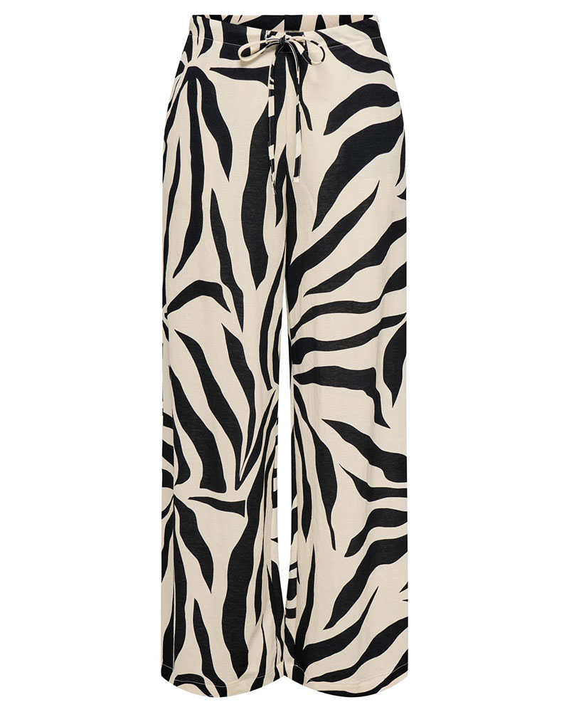 ONLY ONLSAKURA LOOSE PULL UP PANTS WVN - 15366882