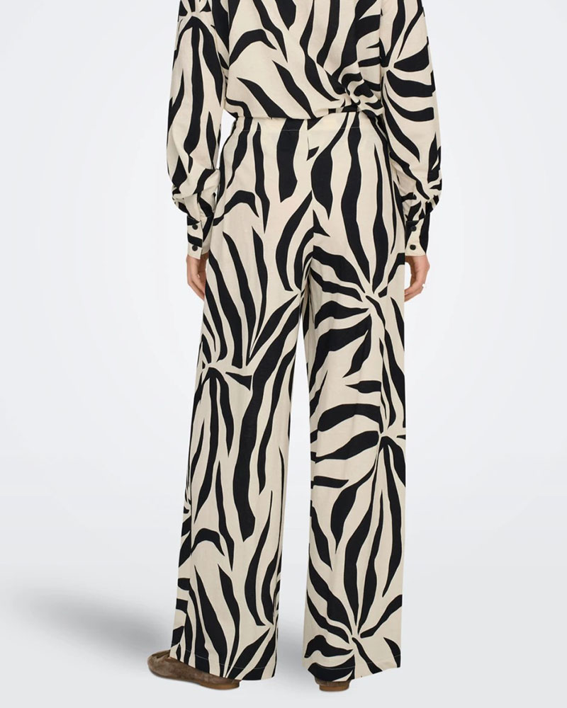 ONLY ONLSAKURA LOOSE PULL UP PANTS WVN - 15366882