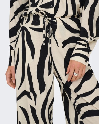 ONLY ONLSAKURA LOOSE PULL UP PANTS WVN - 15366882