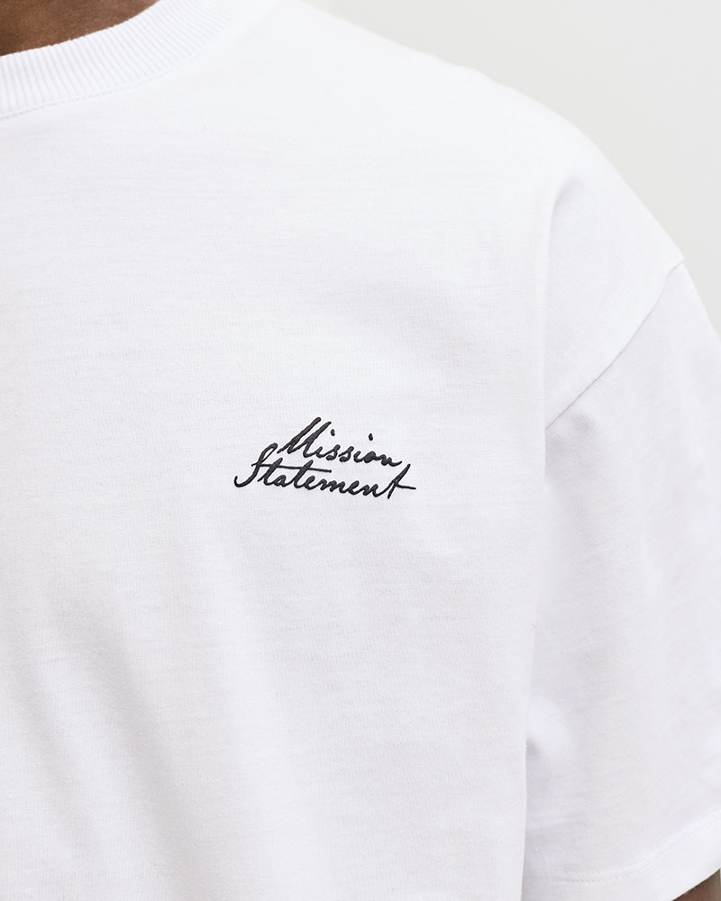 JACK & JONES JCODUST SCRIPT BACK TEE SS CREW NECK - 12292982