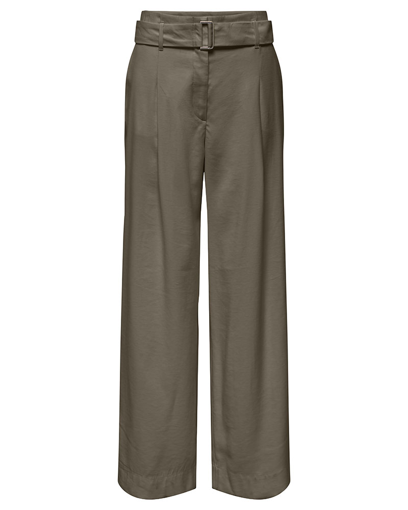 ONLY ONLTILA LIFE HW BELT WIDE PANT TLR - 15367390