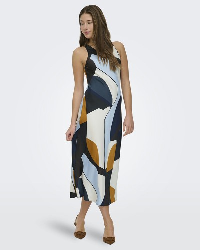 ONLY ONLCHIGO SL SLIP MIDI DRESS WVN - 15354751