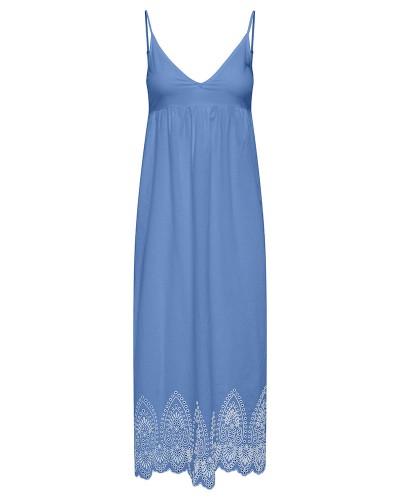 ONLY ONLTULUM EMB LONG STRAP DRESS WVN - 15369128