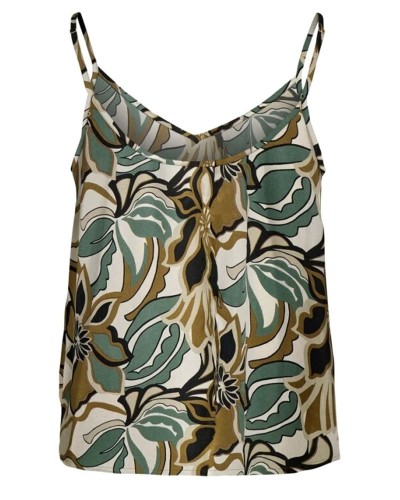 ONLY ONLPETA PALMA S/L STRAP TOP WVN - 15367638