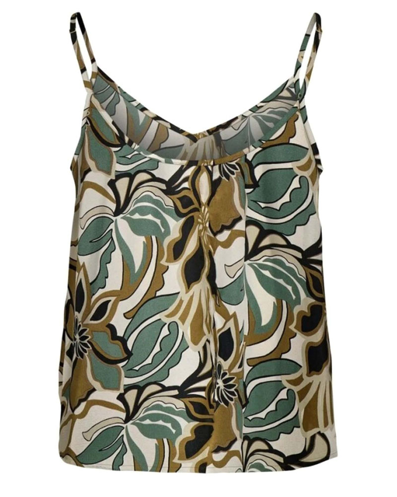 ONLY ONLPETA PALMA S/L STRAP TOP WVN - 15367638