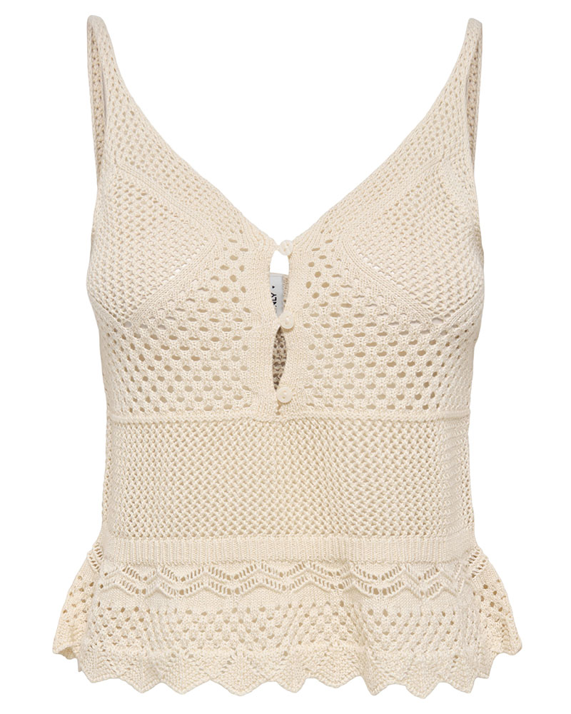 ONLY ONLLISON SL PEPLUM TOP KNT - 15369246