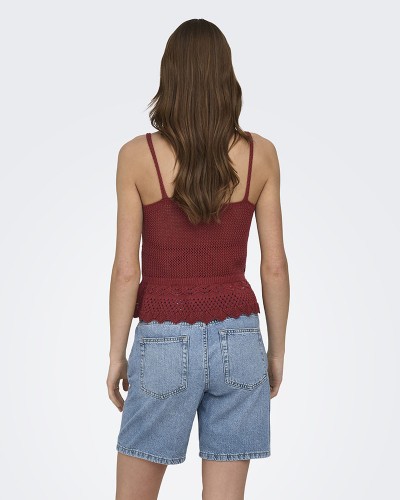 ONLY ONLLISON SL PEPLUM TOP KNT - 15369246