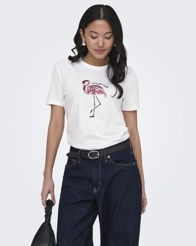 ONLY ONLKITA REG S/S PRINT TOP NOOS - 15367568