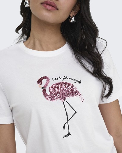 ONLY ONLKITA REG S/S PRINT TOP NOOS - 15367568