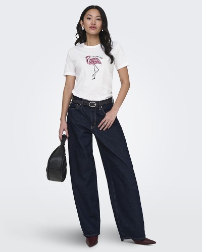 ONLY ONLKITA REG S/S PRINT TOP NOOS - 15367568