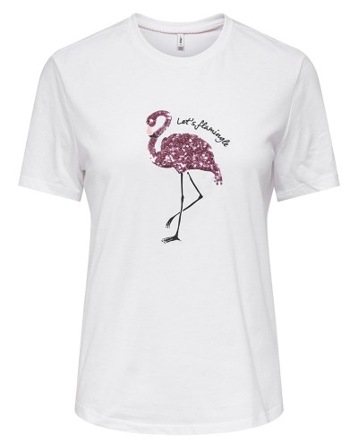 ONLY ONLKITA REG S/S PRINT TOP NOOS - 15367568