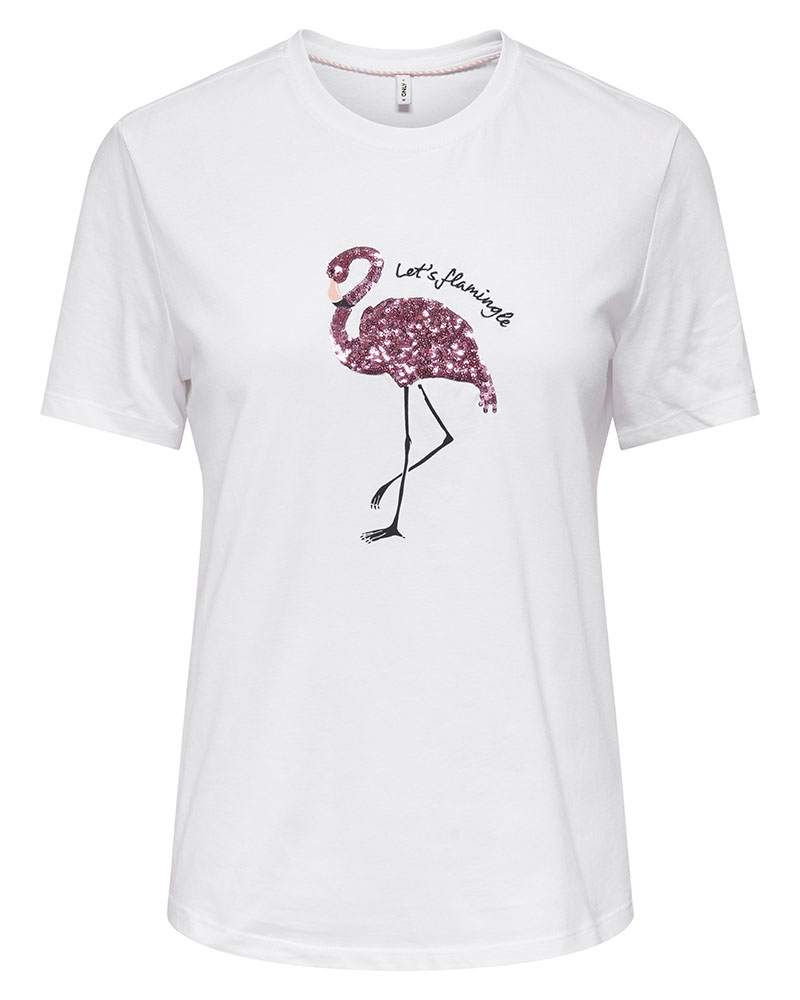 ONLY ONLKITA REG S/S PRINT TOP NOOS - 15367568