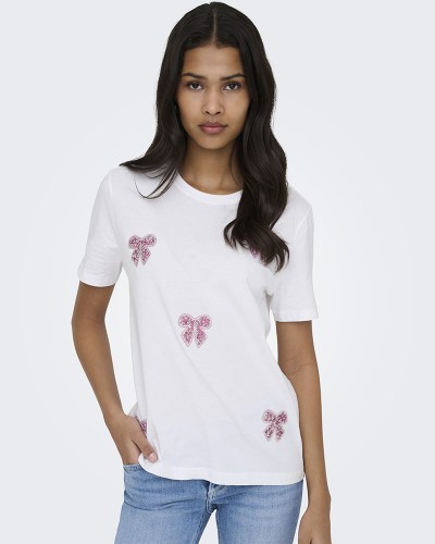 ONLY ONLKITA REG S/S PRINT TOP NOOS - 15367568