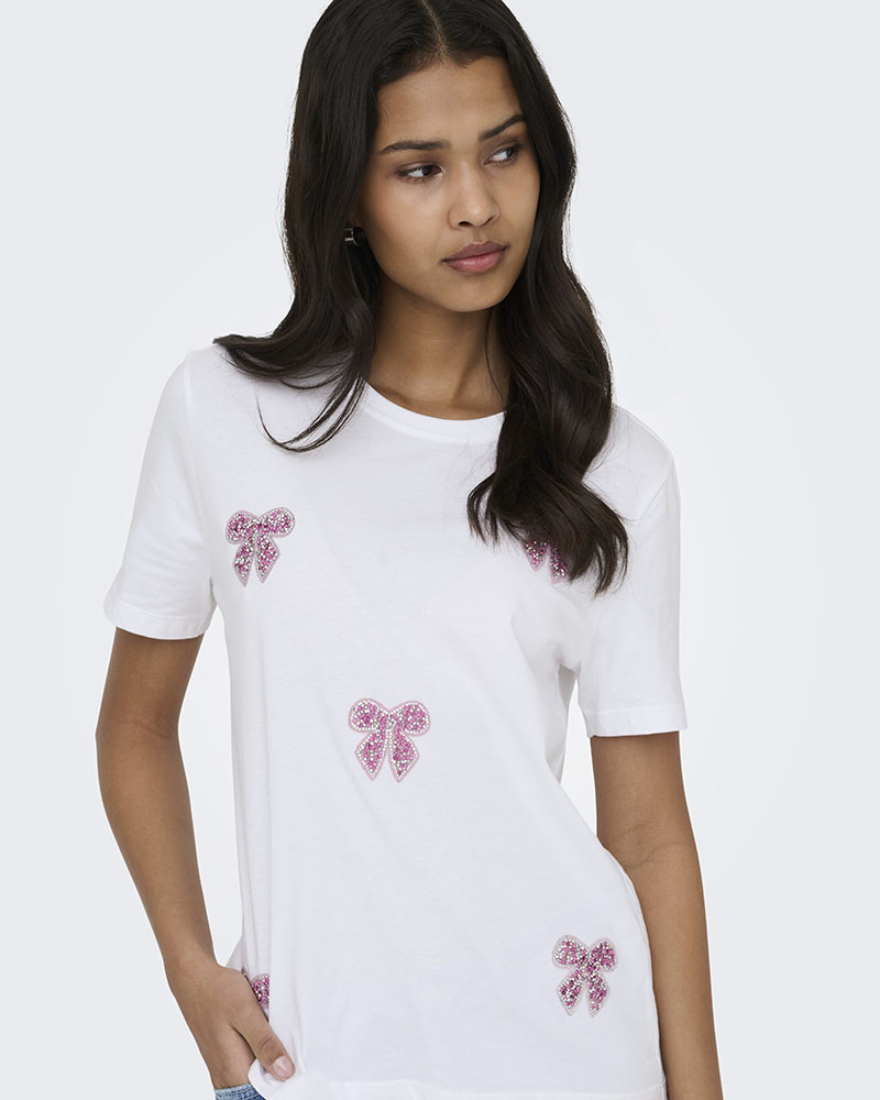 ONLY ONLKITA REG S/S PRINT TOP NOOS - 15367568