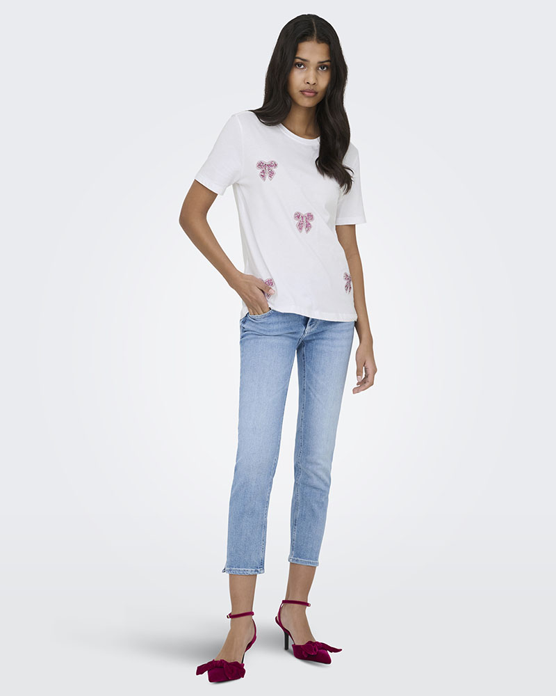 ONLY ONLKITA REG S/S PRINT TOP NOOS - 15367568