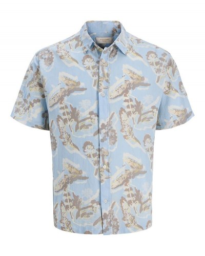 JACK & JONES JORMONTAUK AOP SHIRT SS - 12293763