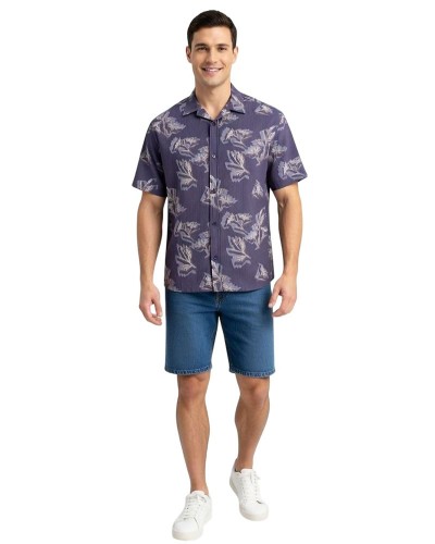 JACK & JONES JORMONTAUK AOP SHIRT SS - 12293763