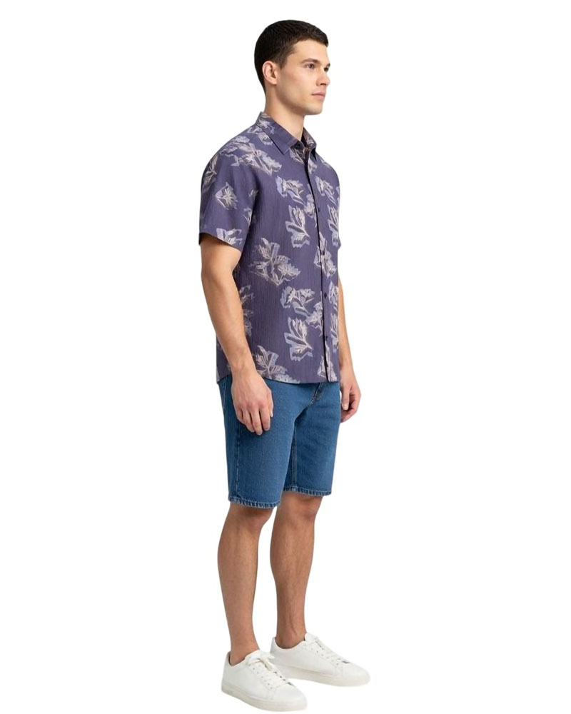 JACK & JONES JORMONTAUK AOP SHIRT SS - 12293763