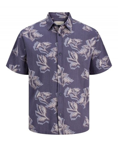 JACK & JONES JORMONTAUK AOP SHIRT SS - 12293763