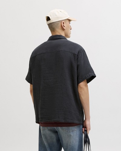 JACK & JONES JORNANTUCKET DOUBLE CLOTH SHIRT SS EA26 - 12291812